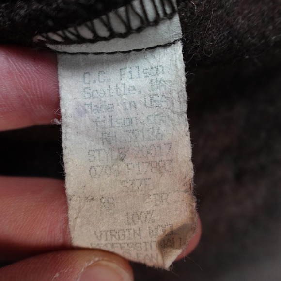 Filson Jacket Womens XS Brown Mackinaw Wool Cruiser 100% Virgin Wool Made USA - Picture 7 of 12
